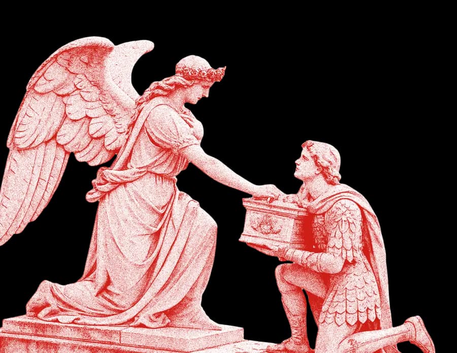 Creator holding a gift on Simp Gifts